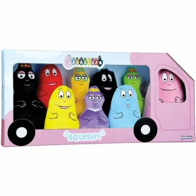 Igrača Jemini Barbapapa družina 9 kosov 15 cm