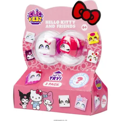 Fidget igrače Goliath Clickeez Hello Kitty prijatelji 3 pak