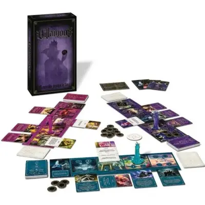 Igra tipa Disney Ravensburger Villainous Mauvais Jusqu'À L'Os