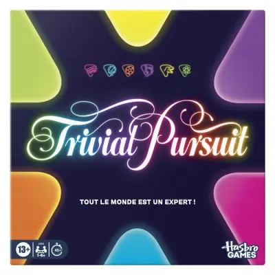 Družabna igra Hasbro Trivial Pursuit Refresh 1200 vprašanj