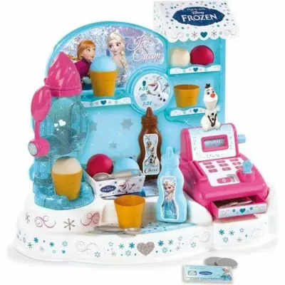 Igrača Smoby Frozen Ice Cream Shop z 22 dodatki