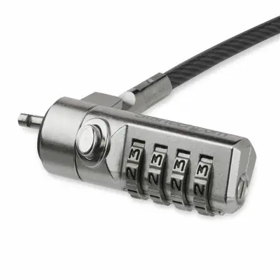 Kabelska ključavnica za prenosnike StarTech.com LTLOCK4D - 2 m, 4-mestna kombinacija