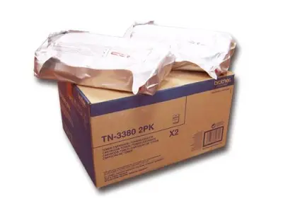 Toner Brother TN-3380 Twin Original Črn 2 pak