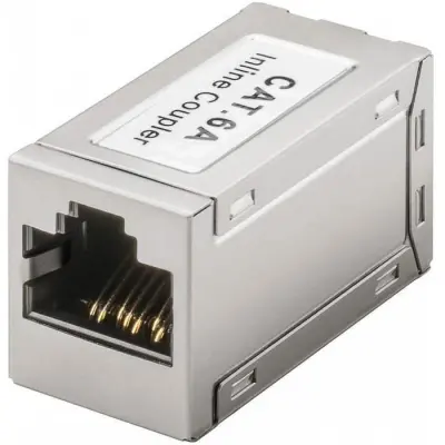 Adapter za omrežje Goobay RJ45 CAT 6A Metallic