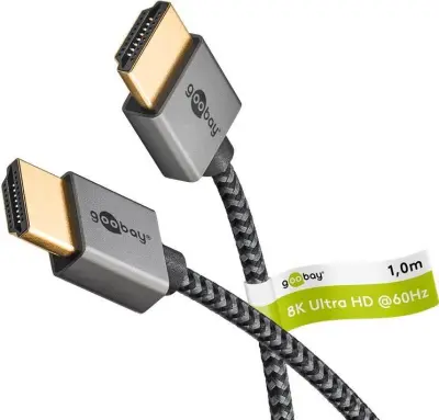 HDMI kabel Goobay Plus z ultra visokim prenosom