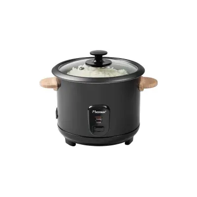 Kuhalnik za riž Bestron ARC180BW 1,8L 700W Črn