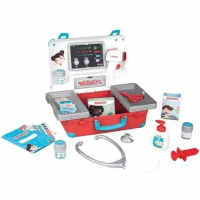 Medicinska torba Smoby z različnimi medicinskimi pripomočki