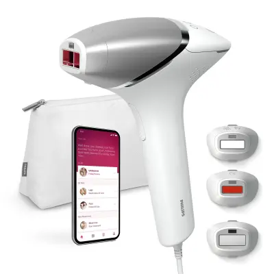Orodje za odstranjevanje dlak Philips Lumea 8000 Series BRI946/00 z 3 nastavki