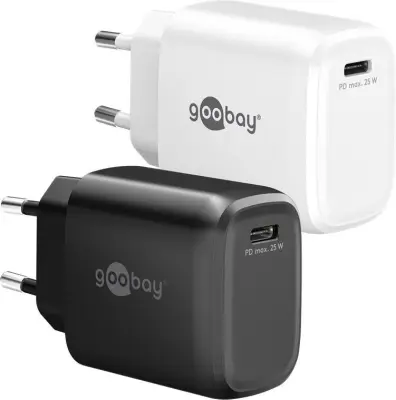 Polnilec za telefon Goobay 25W USB-C Power Delivery