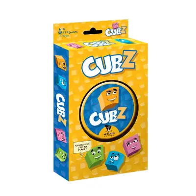 Družabna igra Asmodee Cubz 10 barvnih kock
