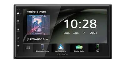 Avtoradio Kenwood DMX6523DAB z 6,8-palčnim zaslonom