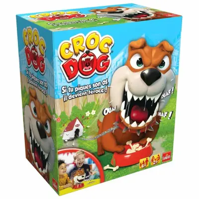 Družabna igra Goliath Croc Dog z izzivom kraje kosti