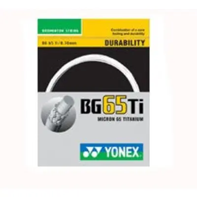 Badmintonske strune Yonex BG 65 Ti