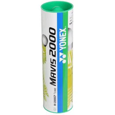Badmintonske žogice, tuba Yonex Mavis 2000, zelena