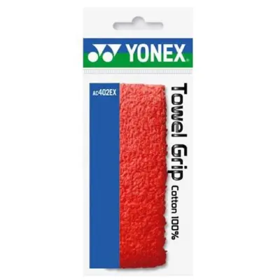 Frotirni ovoj Yonex Towel Grip, rdeča