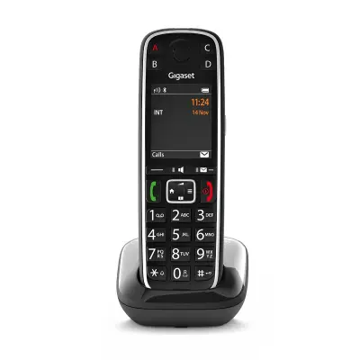 Brezžični telefon Gigaset E720 črn