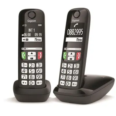 Telefon Gigaset E270 Duo brezžični z elegantno funkcionalnostjo