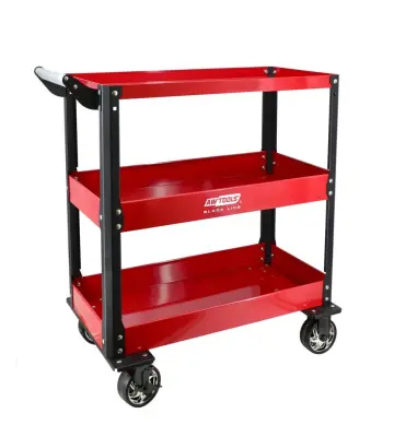 Delovna voziček Awtools aw15091bl 3 nivoji 150kg