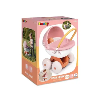 Voziček za punčke Smoby z integriranim prostorom za shranjevanje
