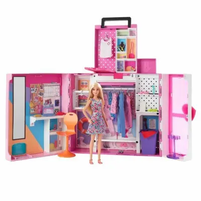 Dressing Barbie Mattel mega omara z 32 dodatki