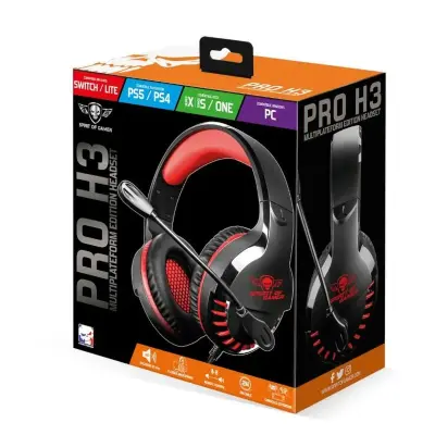Gaming slušalke Spirit of Gamer PRO-H3 50mm zvočniki
