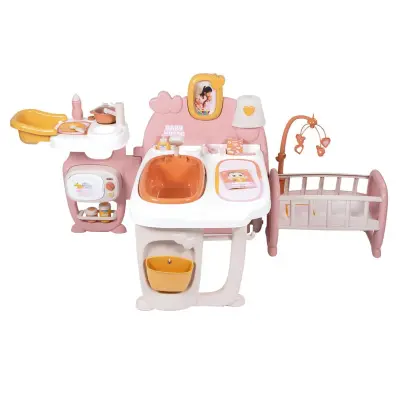 Igrača Smoby Coin Baby Nurse z različnimi igralnimi območji
