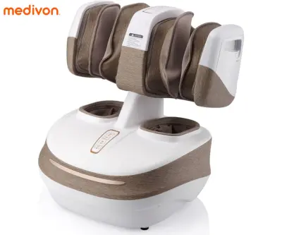 MEDIVON PERSEUS 3V1 masažna naprava za noge, profesionalna, SHIATSU / AIRWAVE 3D masaža, sproščanje / raztezanje / regeneracija, večconska masaža