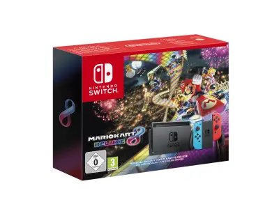 Konzola NINTENDO SWITCH CONSOLE MK8DLX BUNDLE 26