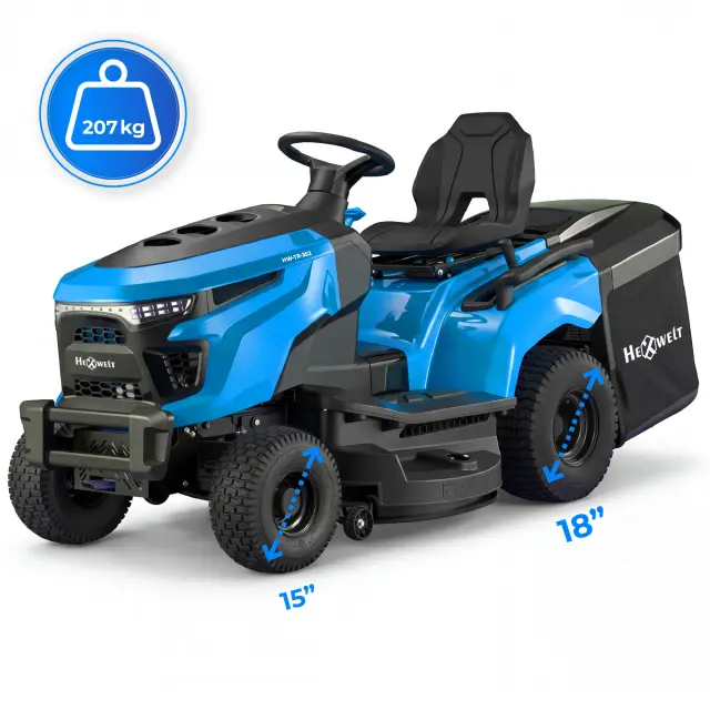 Vrtni traktor THUNDER HW-TR-352, bencinski motor Loncin 352 cm³, 9,7 KM ...