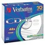 Verbatim medij CD-R 10PK ozke škatlice