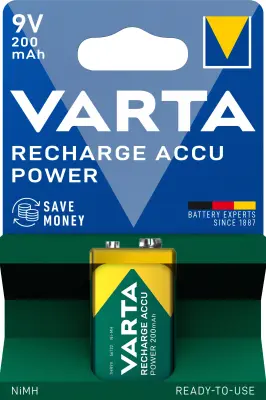 ACCU 9V 170MAH VARTA