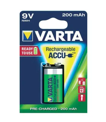 ACCU 9V 170MAH VARTA