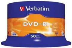 DVD-R 16X 50/1 CAKE VERBATIM