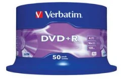 DVD+R 16X 50/1 CAKE VERBATIM