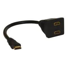 HDMI DELILNIK 1/2 REDLINE
