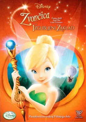 ZVONČICA IN IZGUBLJENI ZAKLAD - DVD  SL.POD.