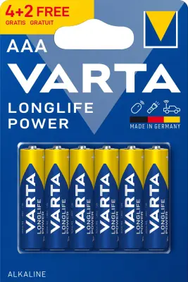 LR03 AAA 4+2 GRATIS VARTA