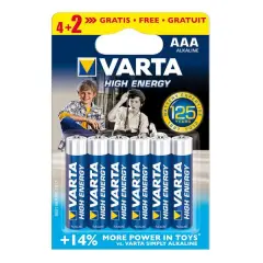 LR03 AAA 4+2 GRATIS VARTA