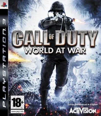 CALL OF DUTY WORLD AT WAR PS3 PLATINUM