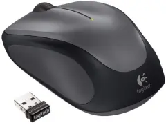 LOGITECH M235, brezžična miška, siva