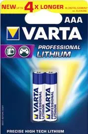 LITIJ BATERIJE AAA 2/1 VARTA