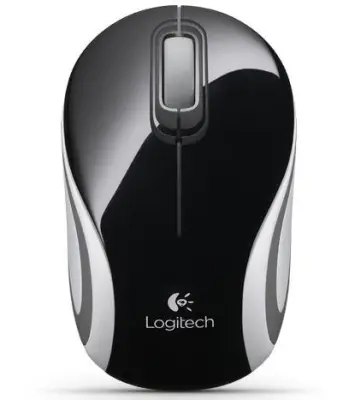 M187 MIKRO BŽ. MIŠKA ČRNA LOGITECH 910-002731
