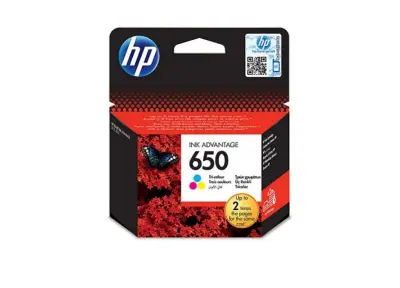 HP 650 barvna kartuša