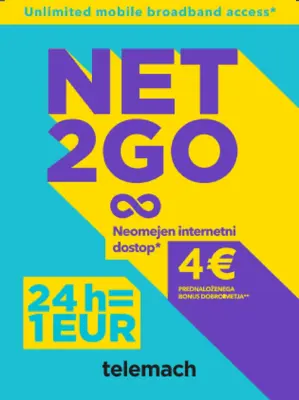SIM NET2GO TELEMACH
