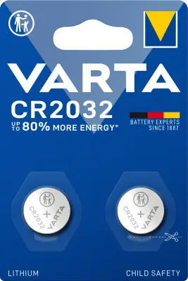 CR2032 BATERIJE 2/1 VARTA