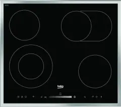 BEKO HIC64503TX steklokeramična kuhalna plošča
