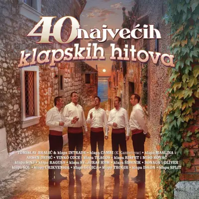 VARIOUS - 40 NAJVEĆIH KLAPSKIH HITOVA 2CD