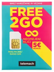 SIM FREE2GO TELEMACH