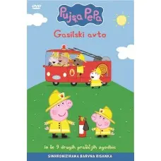 PUJSA PEPA - GASILSKI AVTO - DVD SL.SINHR.