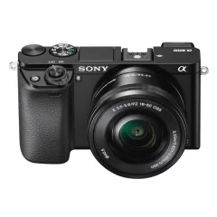 SONY ILCE6000LB 16-50 fotoaparat črn